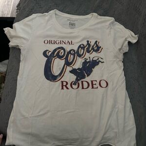Buckle Cream Coors Rodeo Graphic Tee